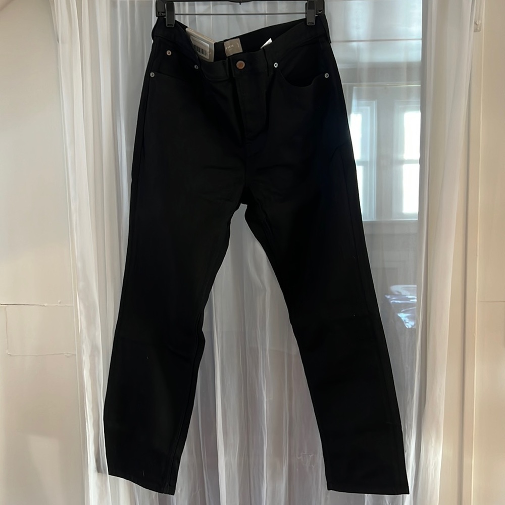 Mens Everlane The Straight Fit Jean Size 35x30 in Black
